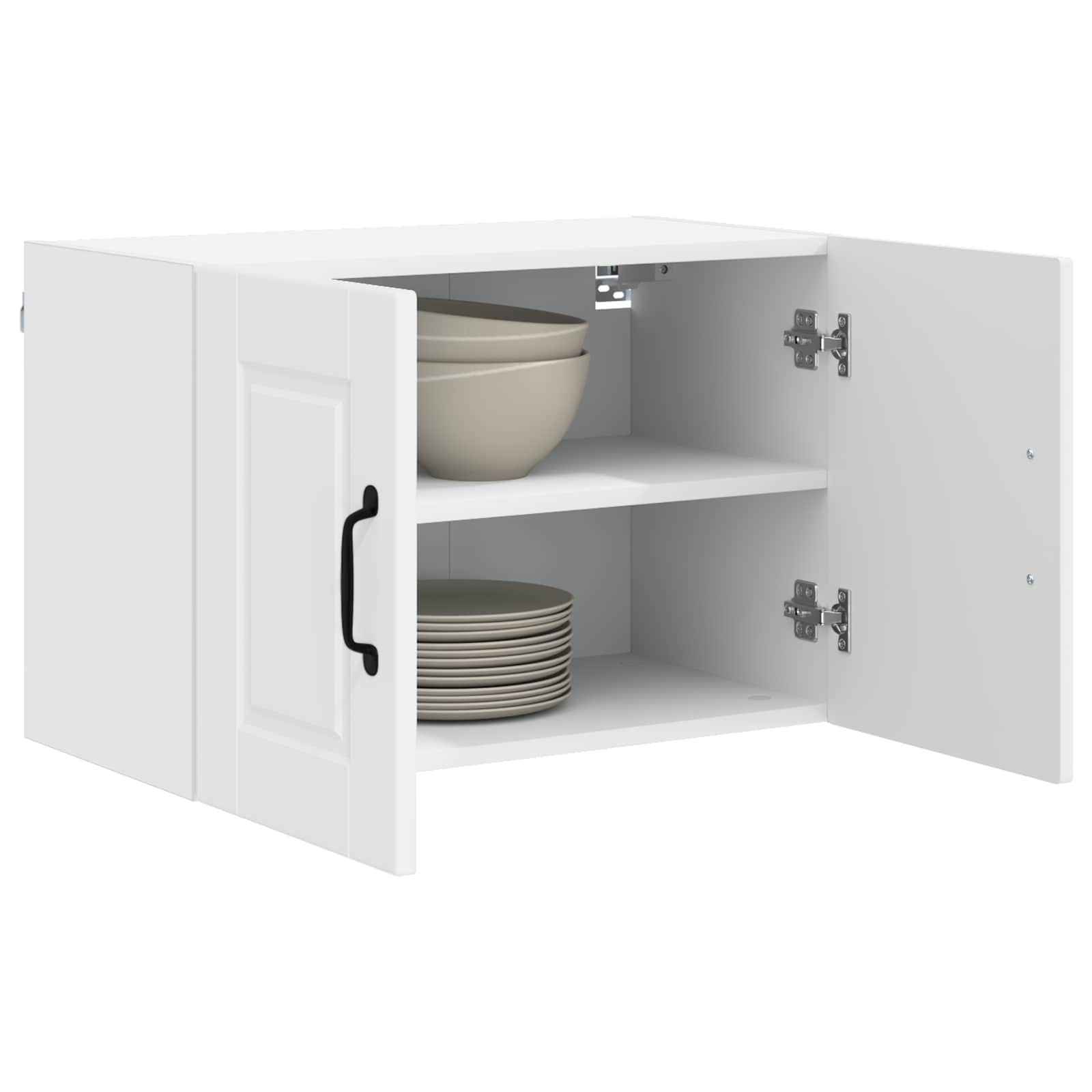 Wall Cabinet PORTO White 60 x 31 x 40 cm Engineered Wood