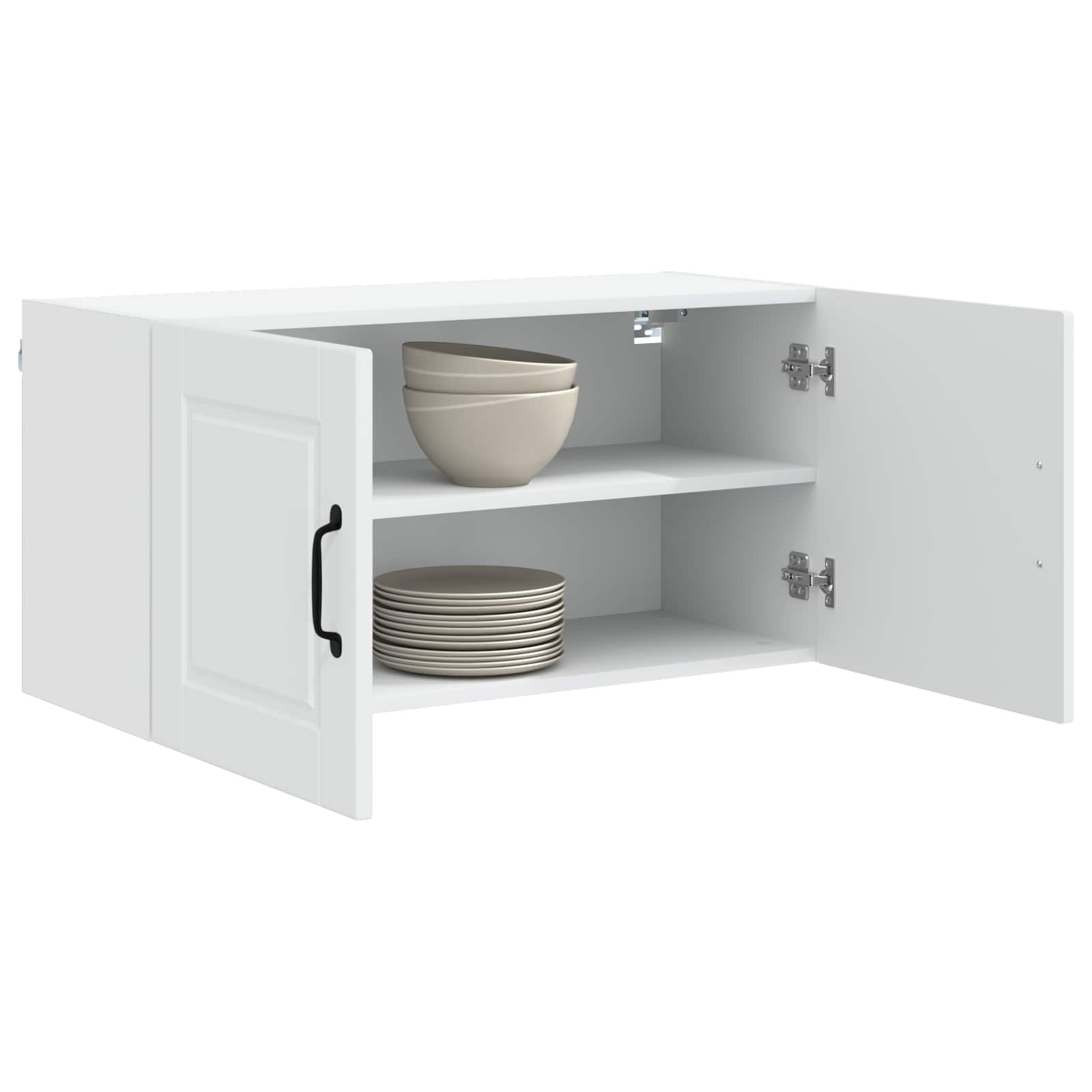 Wall Cabinet PORTO White 80 x 31 x 40 cm Engineered Wood
