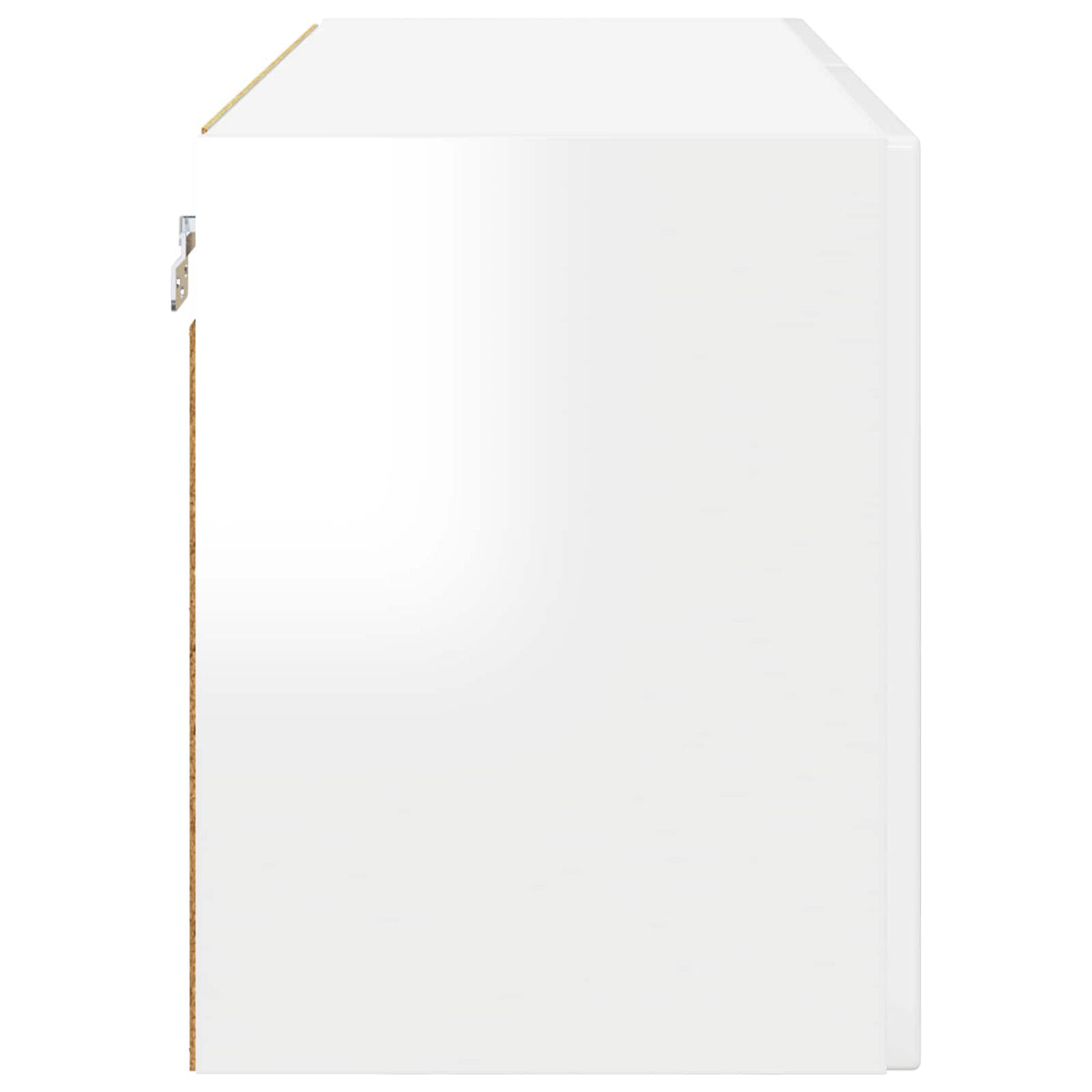 Wall Cabinet PORTO High Gloss White 80 x 31 x 40 cm