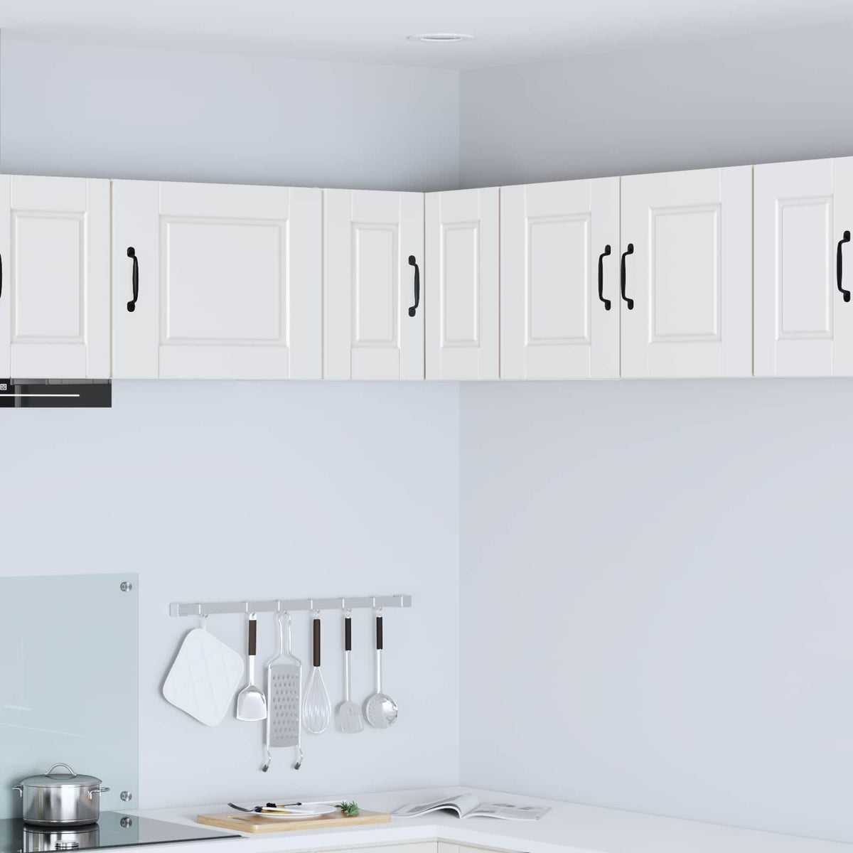 Kitchen Cabinet with Door White 57 x 57 x 40 cm Engineered Wood