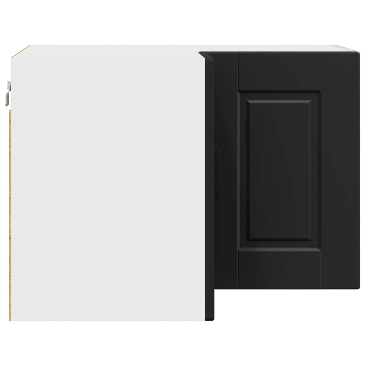 Kitchen Cabinet with Door Black 57 x 57 x 40 cm Engineered Wood