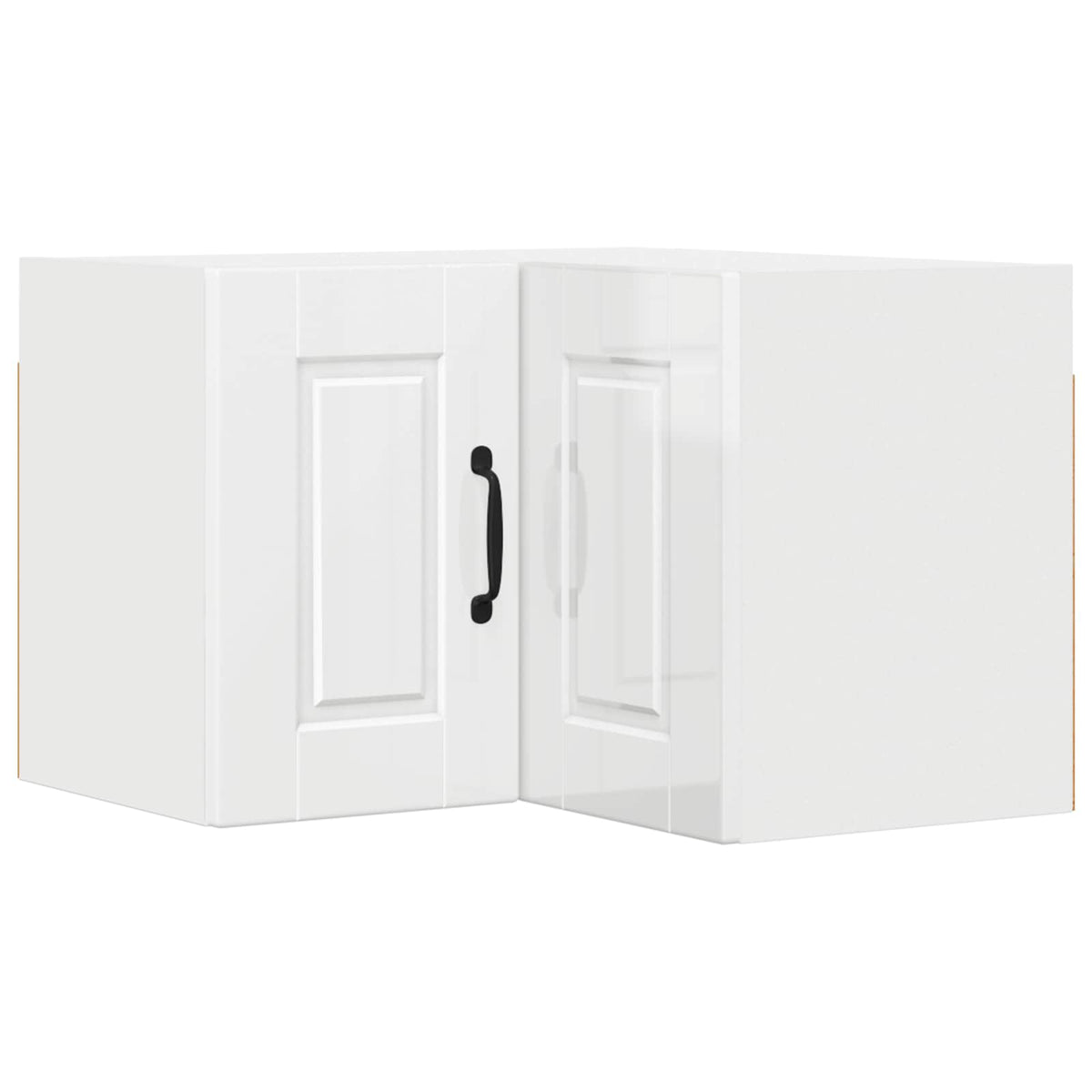 Kitchen Cabinet with Shelf High Gloss White 57 x 57 x 40 cm