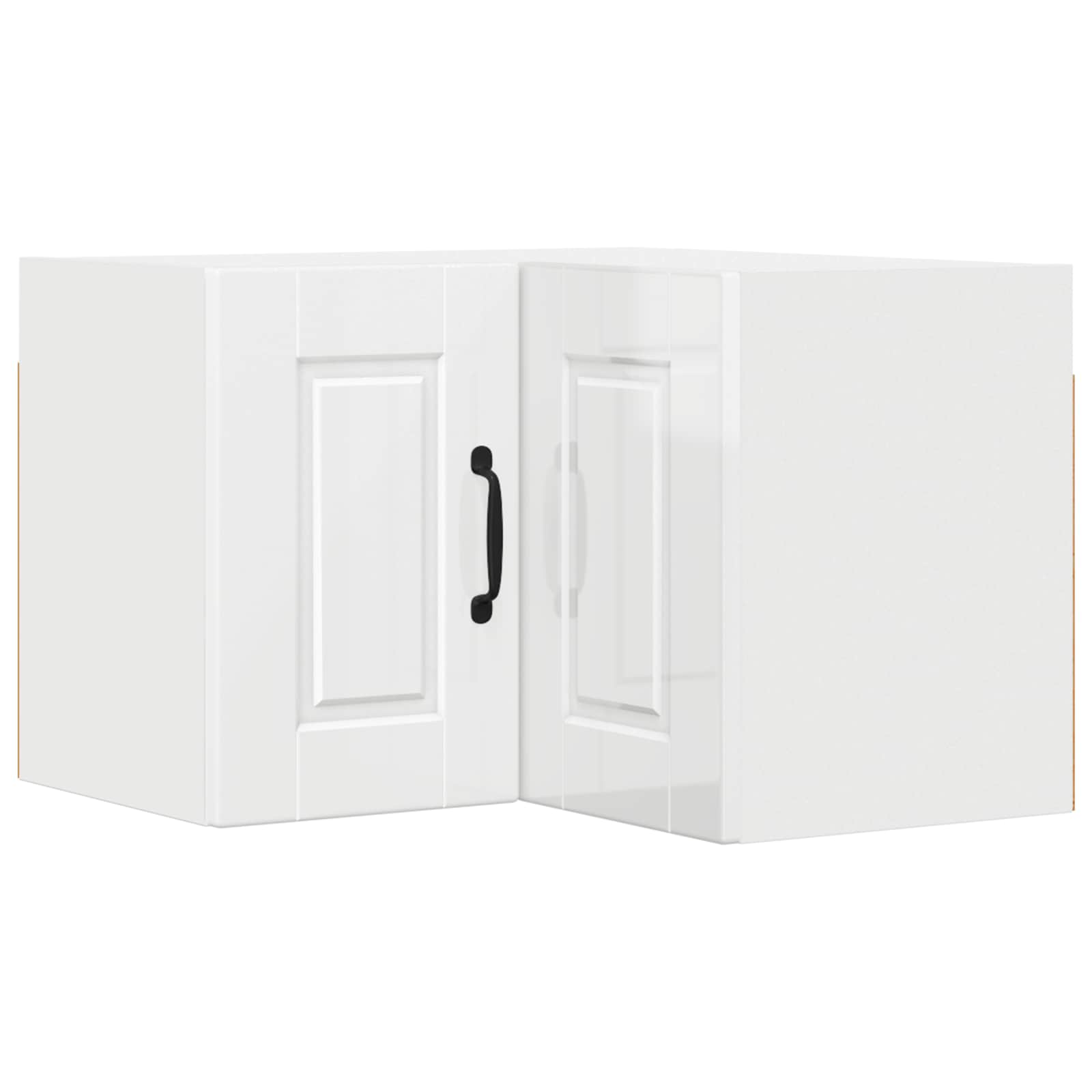 Kitchen Cabinet with Shelf High Gloss White 57 x 57 x 40 cm