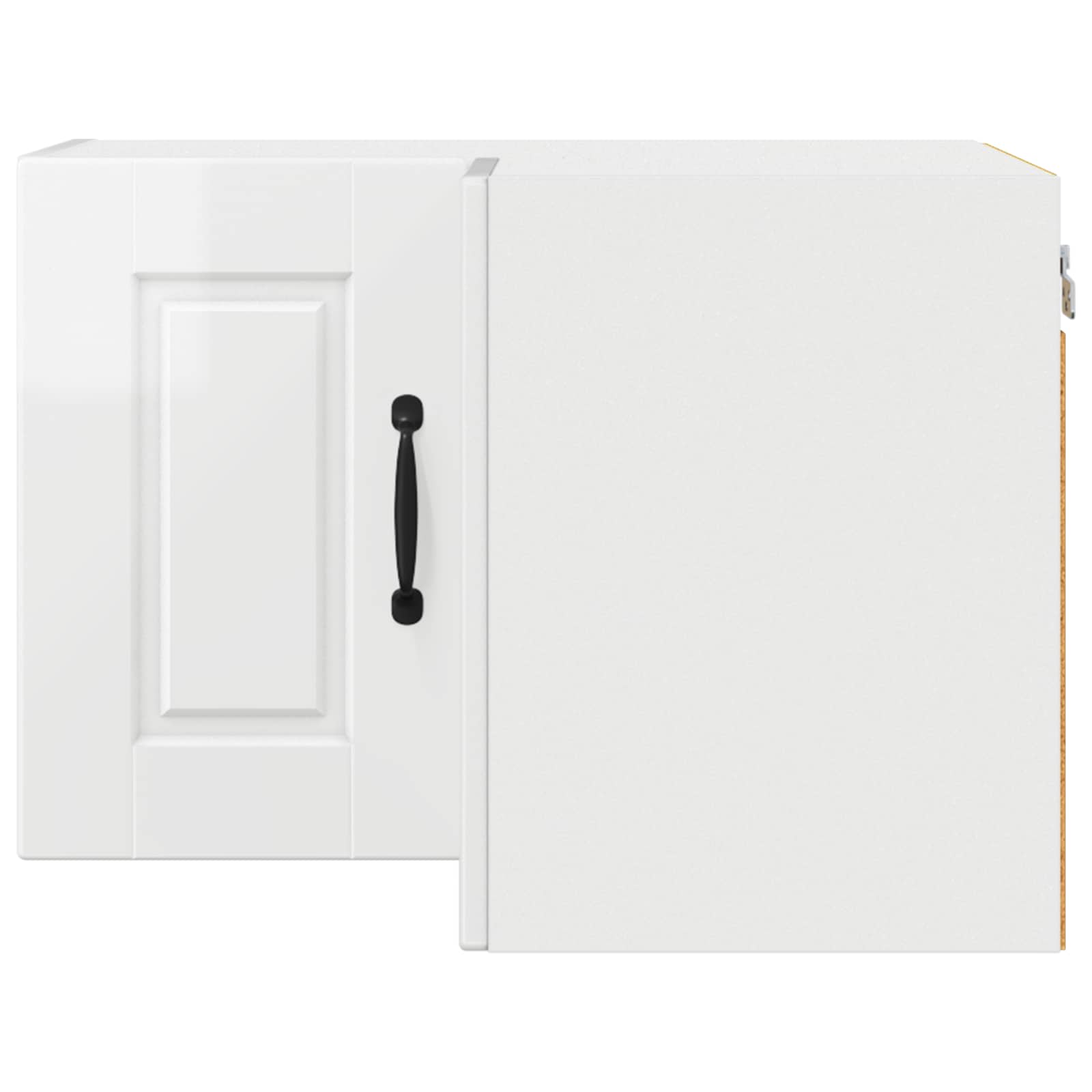 Kitchen Cabinet with Shelf High Gloss White 57 x 57 x 40 cm