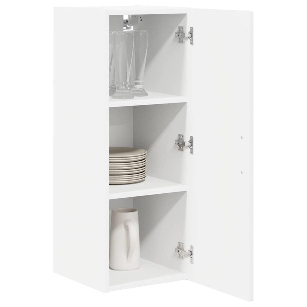 Kitchen Cabinet 2 pcs White 30 x 31 x 80 cm Engineered Wood