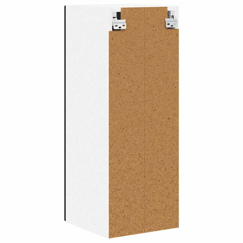 Wall Cabinet PORTO Black 30 x 31 x 80 cm Engineered Wood