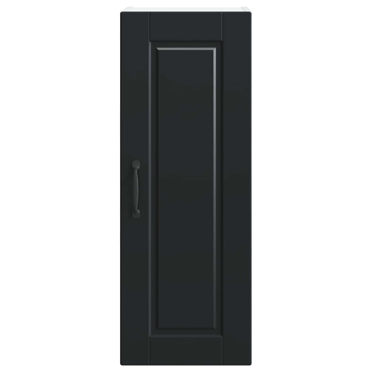 Wall Cabinet PORTO 2 pcs Black 30 x 31 x 80 cm Engineered Wood