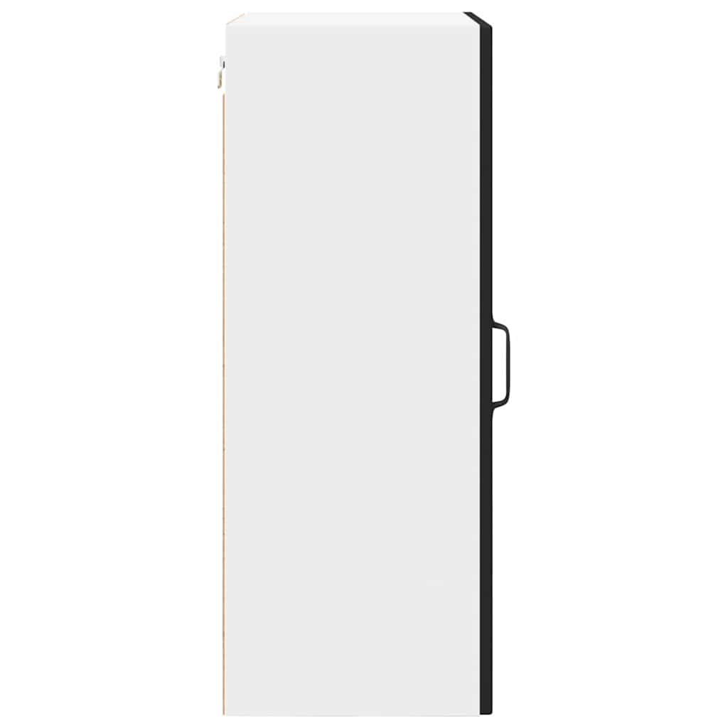 Kitchen Cabinet with Door Black 50 x 31 x 80 cm Engineered Wood