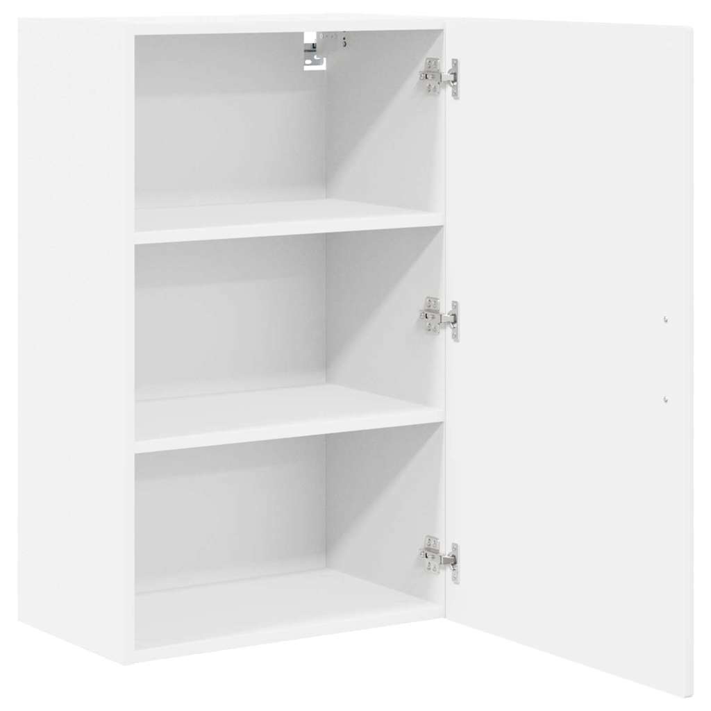 Kitchen Cabinet with Shelf High Gloss White 50 x 31 x 80 cm
