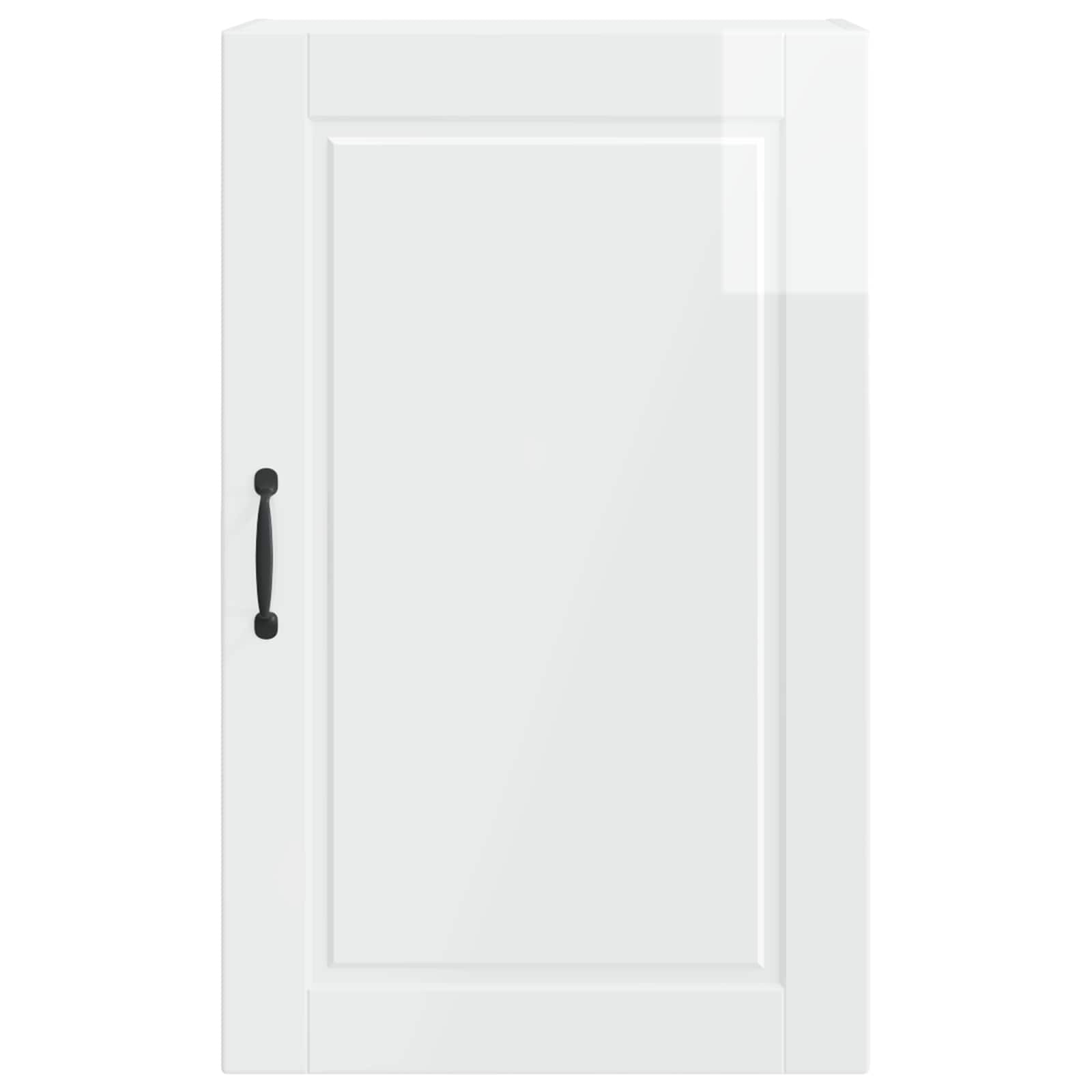 Kitchen Cabinet with Shelf High Gloss White 50 x 31 x 80 cm