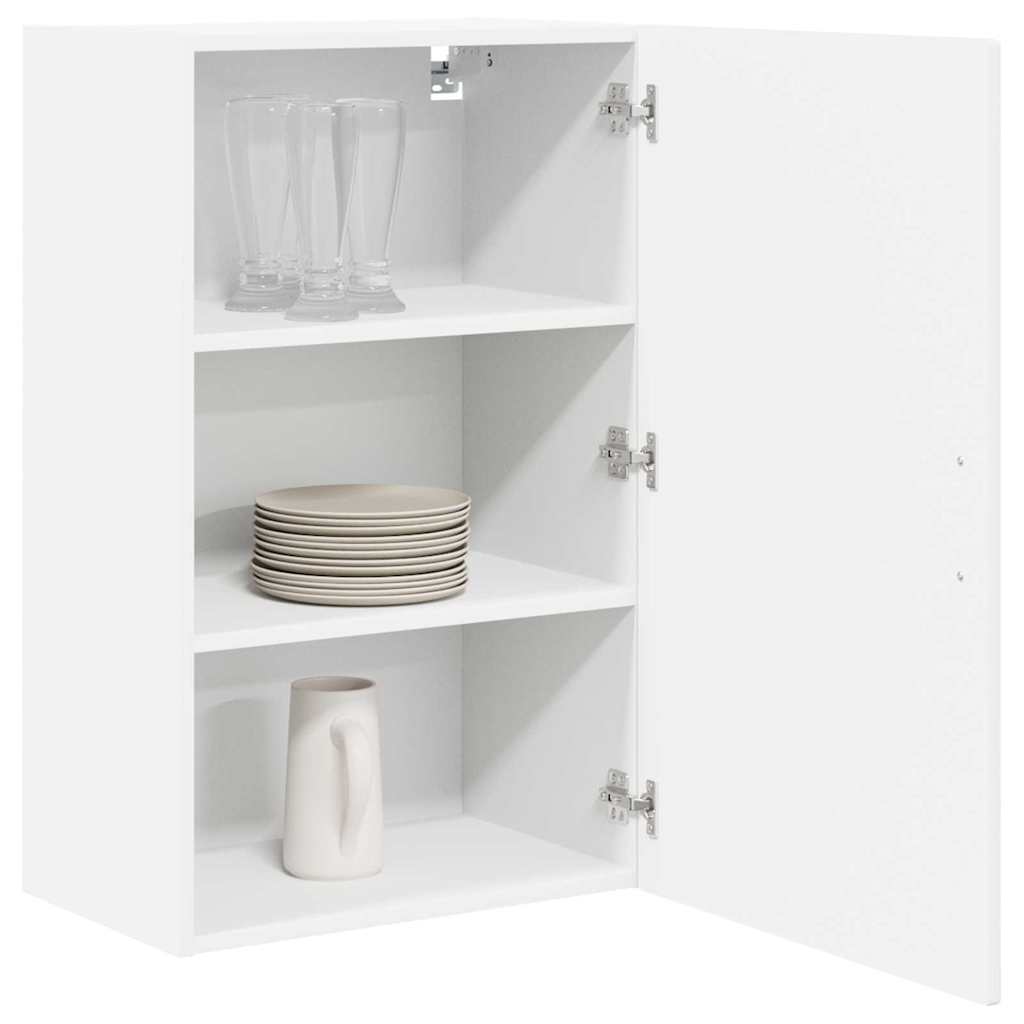 Kitchen Cabinet with Shelf High Gloss White 50 x 31 x 80 cm