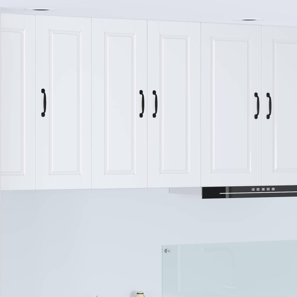 Wall Cabinet PORTO White 60 x 31 x 80 cm Engineered Wood