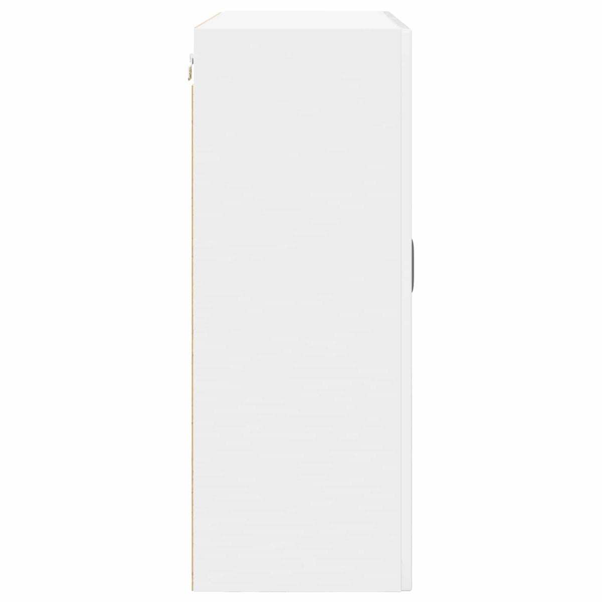 Kitchen Cabinet with Shelf High Gloss White 80 x 31 x 80 cm