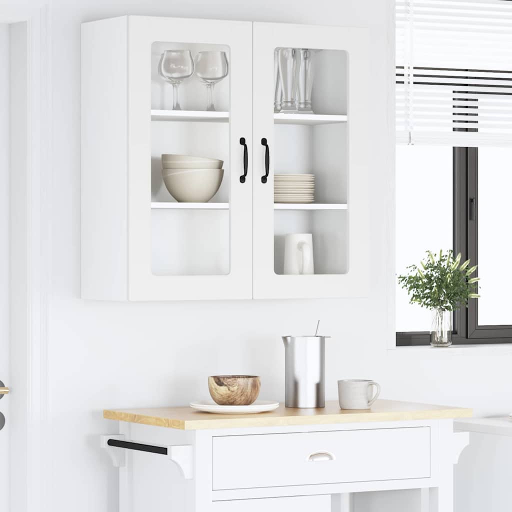Kitchen Cabinet with Door White 80 x 31 x 80 cm Engineered Wood