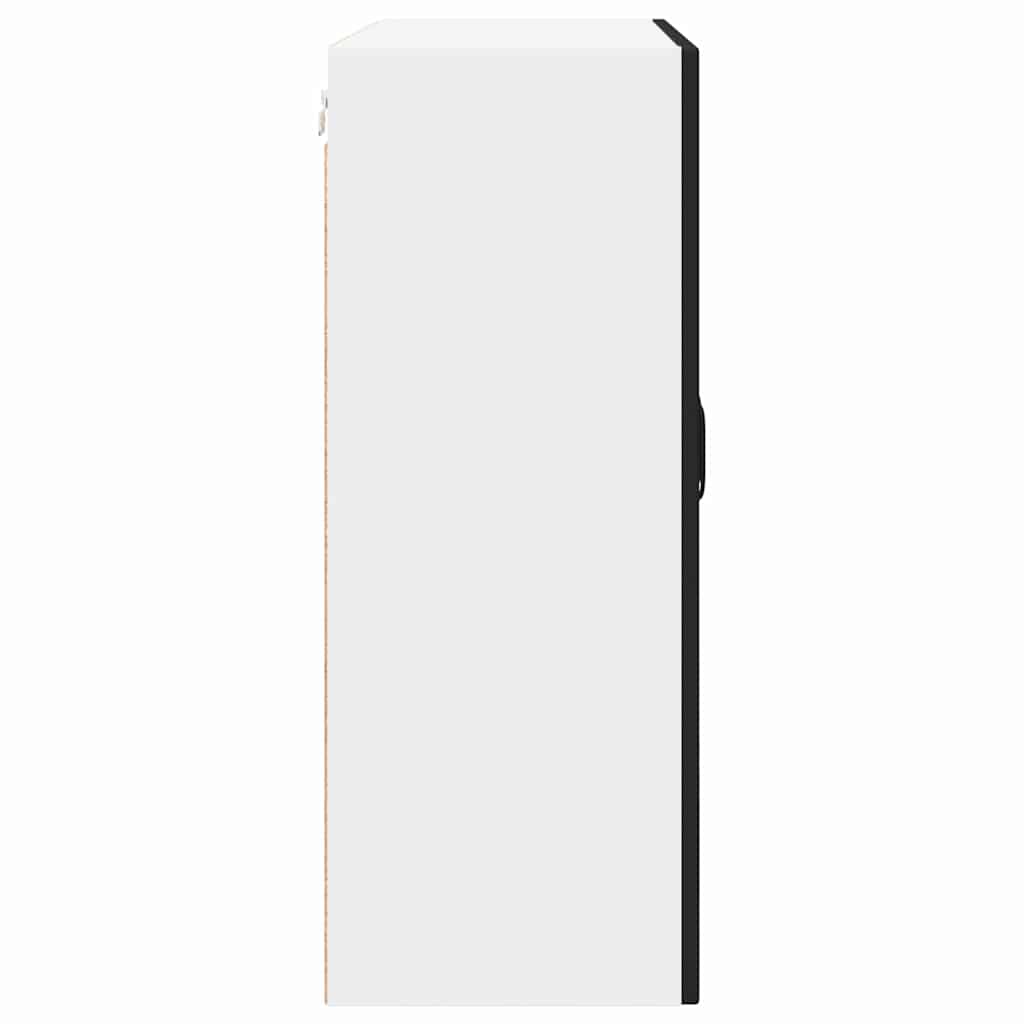 Kitchen Cabinet with Door Black 80 x 31 x 80 cm Engineered Wood