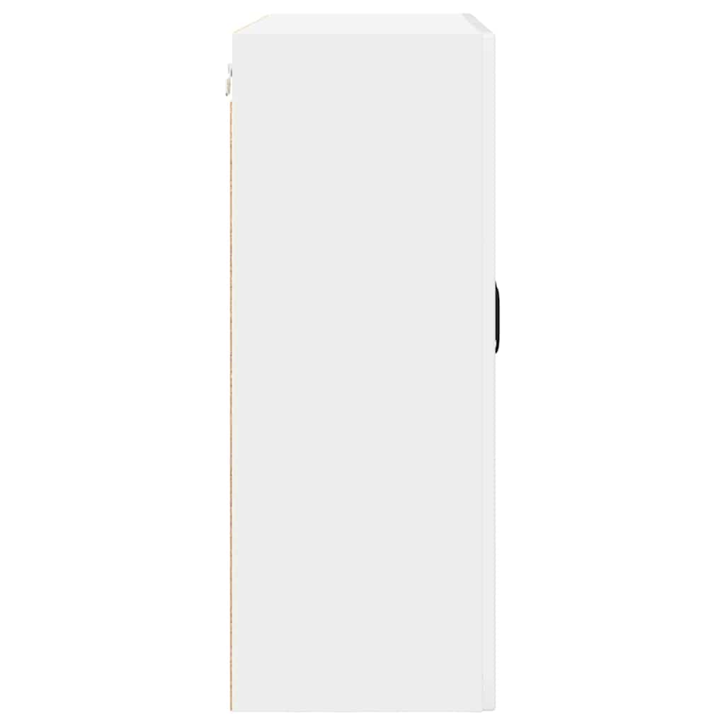 Kitchen Cabinet with Shelf High Gloss White 80 x 31 x 80 cm