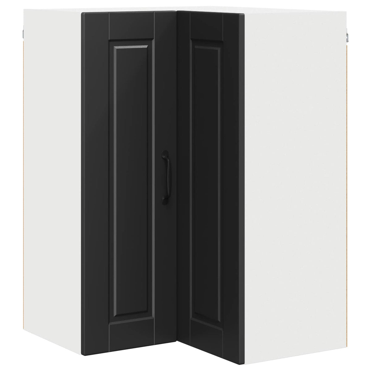 Kitchen Cabinet with Door Black 57 x 57 x 80 cm Engineered Wood