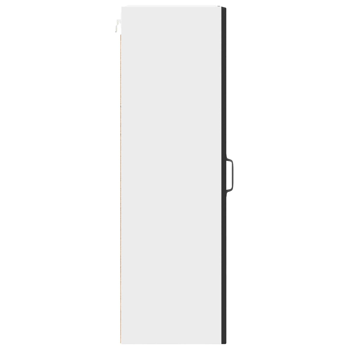 Wall Cabinet PORTO Black 30 x 31 x 100 cm Engineered Wood