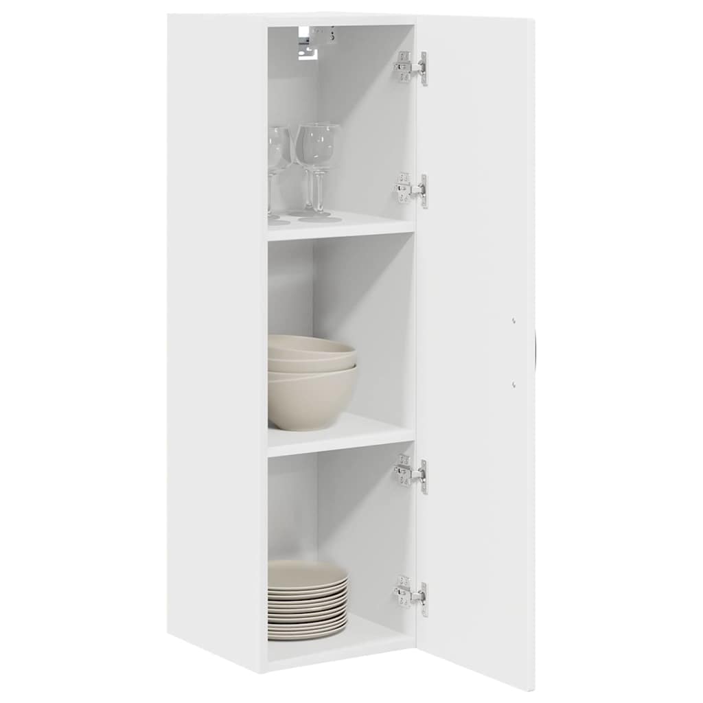 Wall Cabinet PORTO High Gloss White 30 x 31 x 100 cm