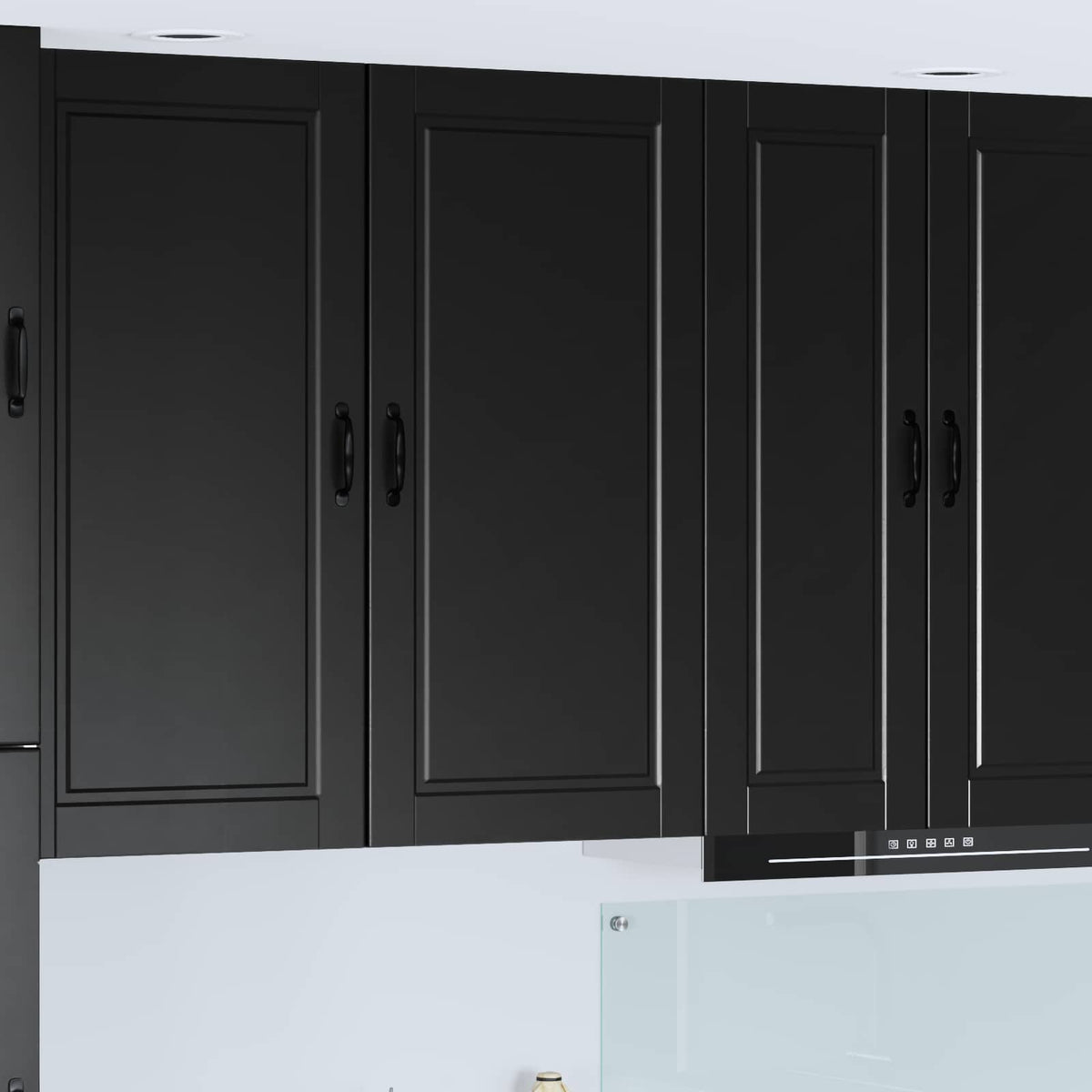 Kitchen Cabinet Black 50 x 31 x 100 cm Engineered Wood