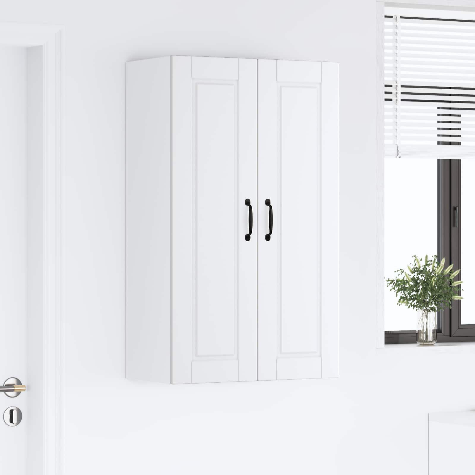 Kitchen Cabinet White 60 x 31 x 100 cm Engineered Wood