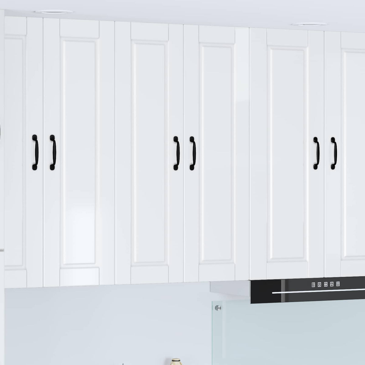Kitchen Cabinet with Shelf High Gloss White 60 x 31 x 100 cm