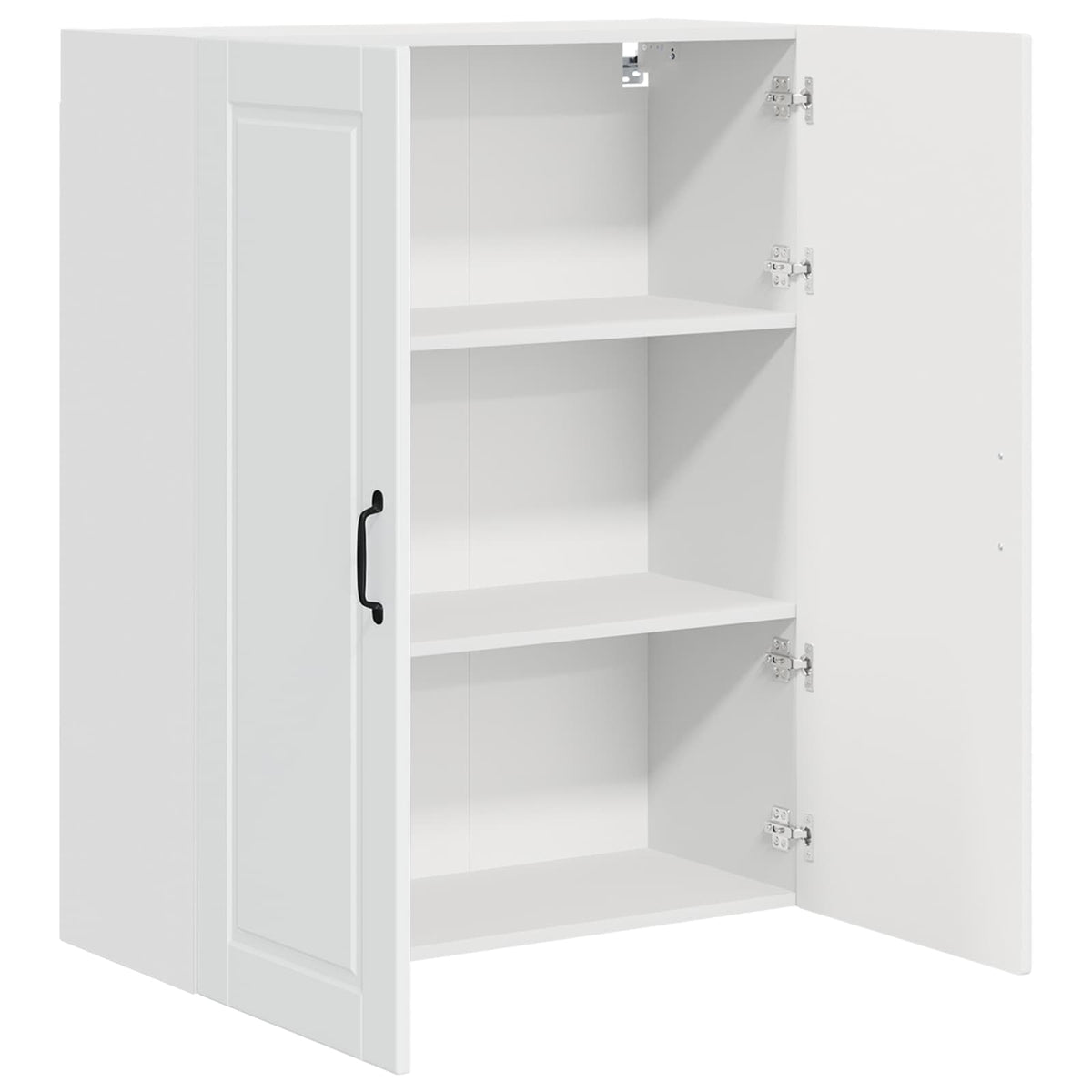 Wall Cabinet PORTO High Gloss White 80 x 31 x 100 cm