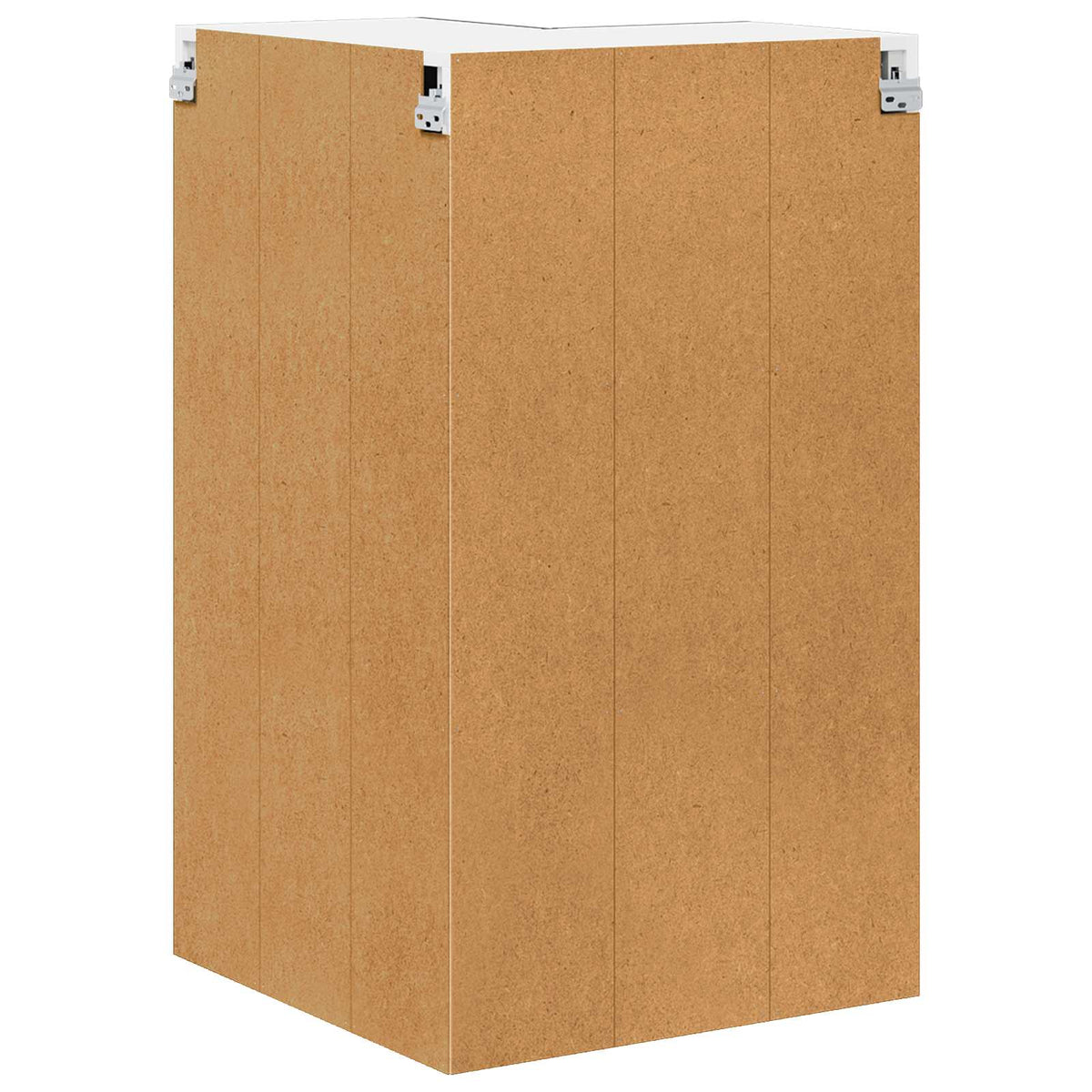 Wall Corner Cabinet PORTO Black 57 x 57 x 100 cm