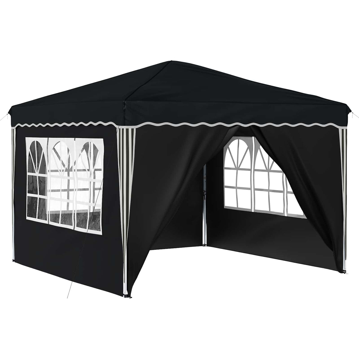 Pop-up Party Tent 288 x 288 x 245 cm Anthracite Oxford Fabric