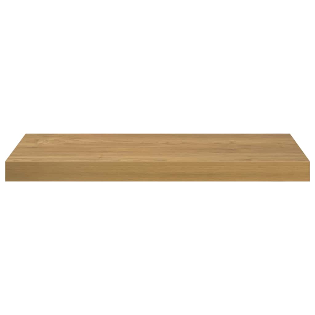 Wall Shelf 2 pcs Brown 60 x 23,5 x 3,8 cm Engineered Wood