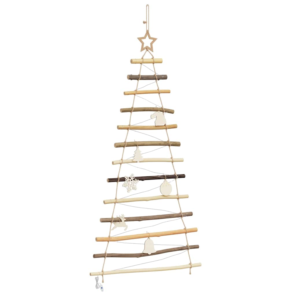Christmas Tree Natural 120 cm Solid Ash Wood