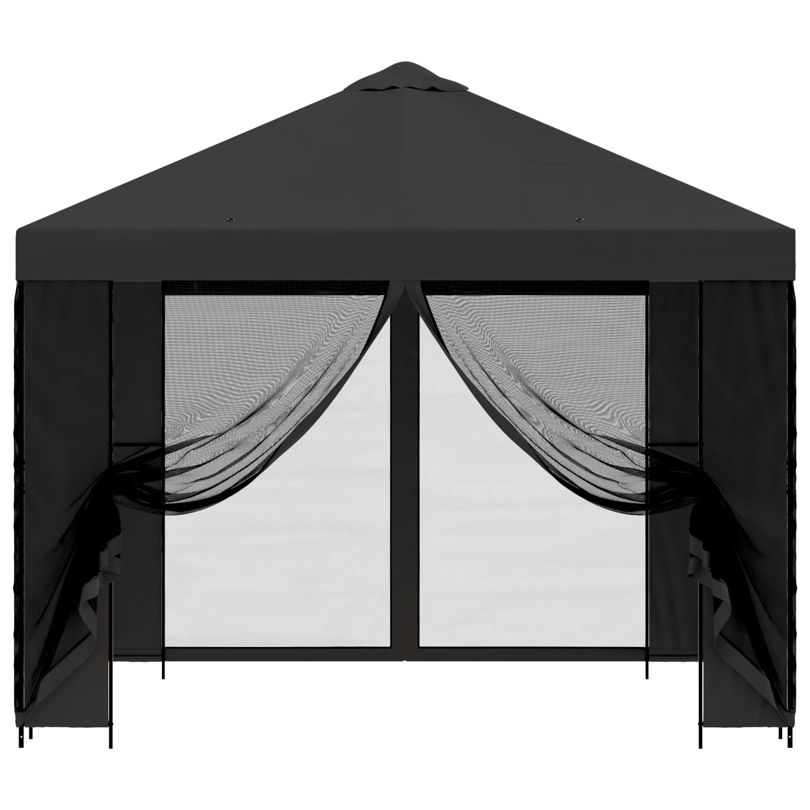 Garden Gazebo with Sidewalls 3 x 3 m Anthracite