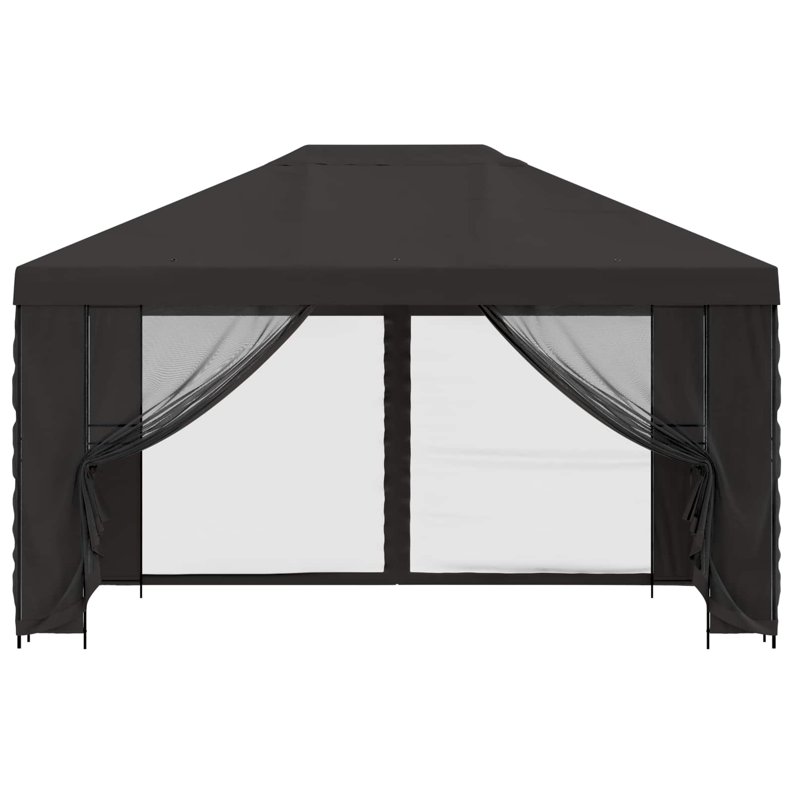 Garden Gazebo with Sidewalls 4 x 3 m Anthracite