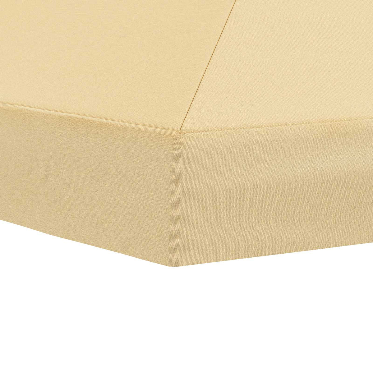Gazebo Canopy Cover 6 x 3 m Cream Polyester 190
