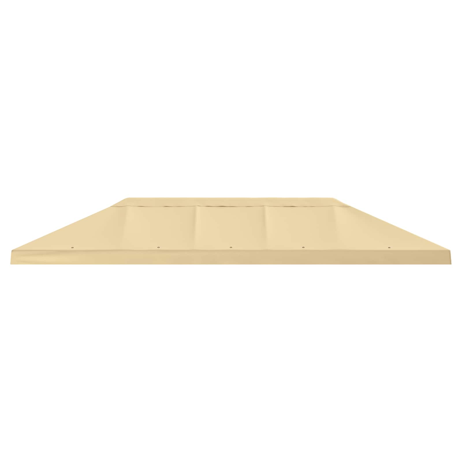 Gazebo Canopy Cover 6 x 3 m Cream Polyester 190