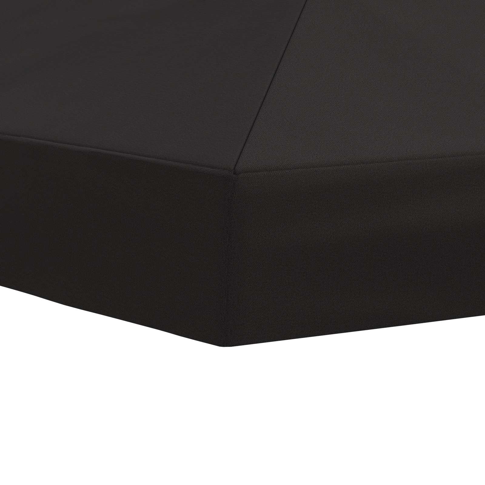 Gazebo Canopy Cover 6 x 3 m Anthracite Polyester 190