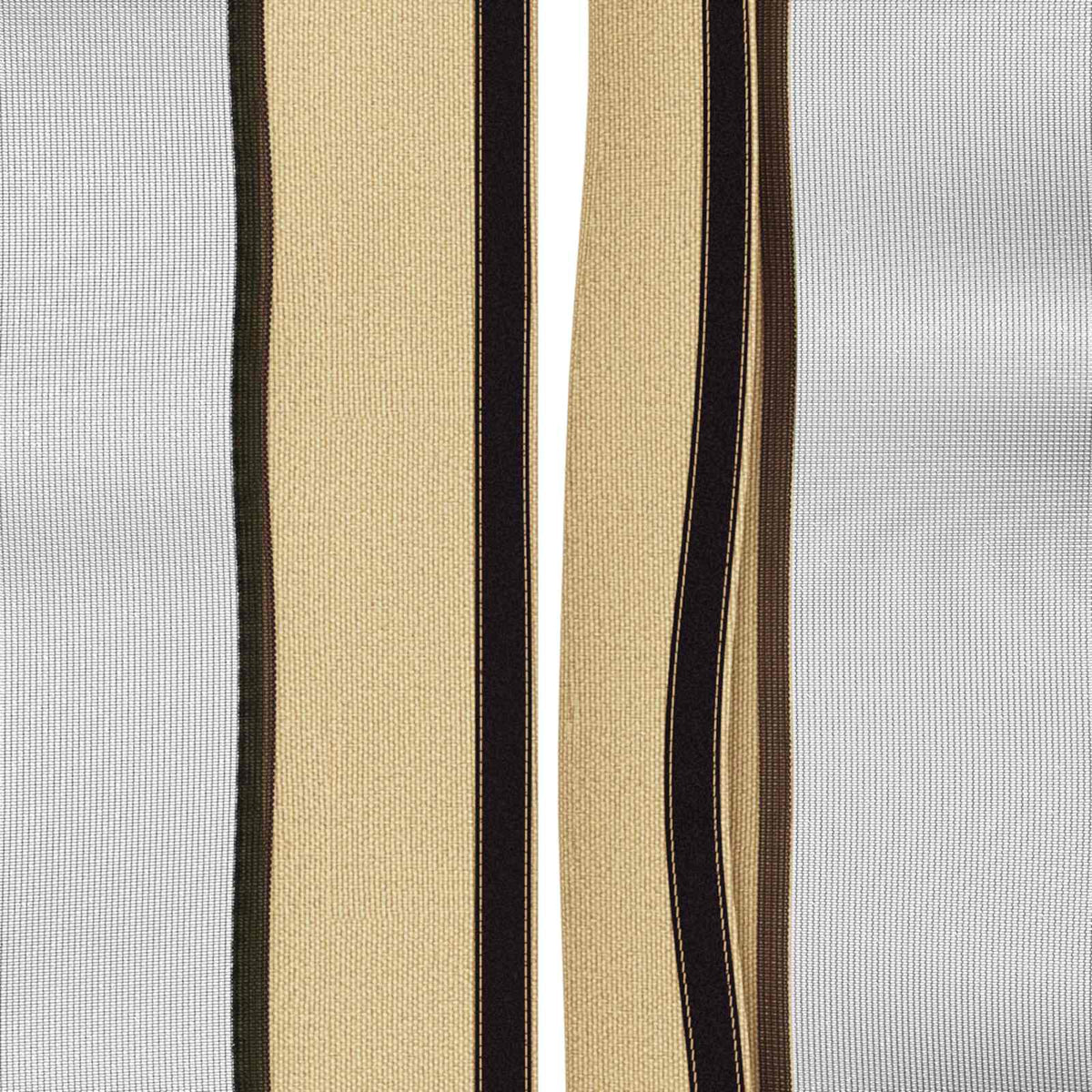 Gazebo Cover with Sidewalls Cream 600.5 x 300.5 cm Polyester