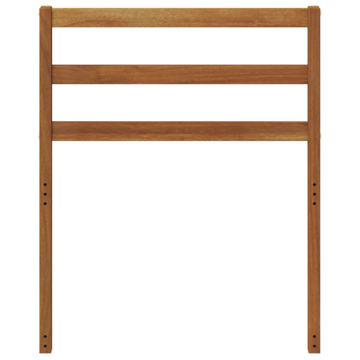 Armrest 2 pcs Natural 59 x 4 x 73 cm Solid Acacia Wood