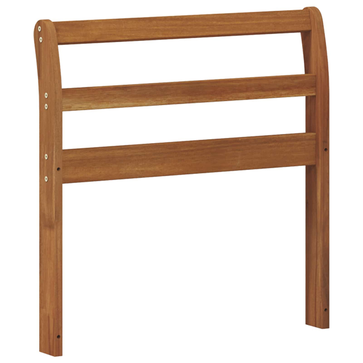 Armrest 2 pcs Natural 58.5 x 8 x 60 cm Solid Acacia Wood