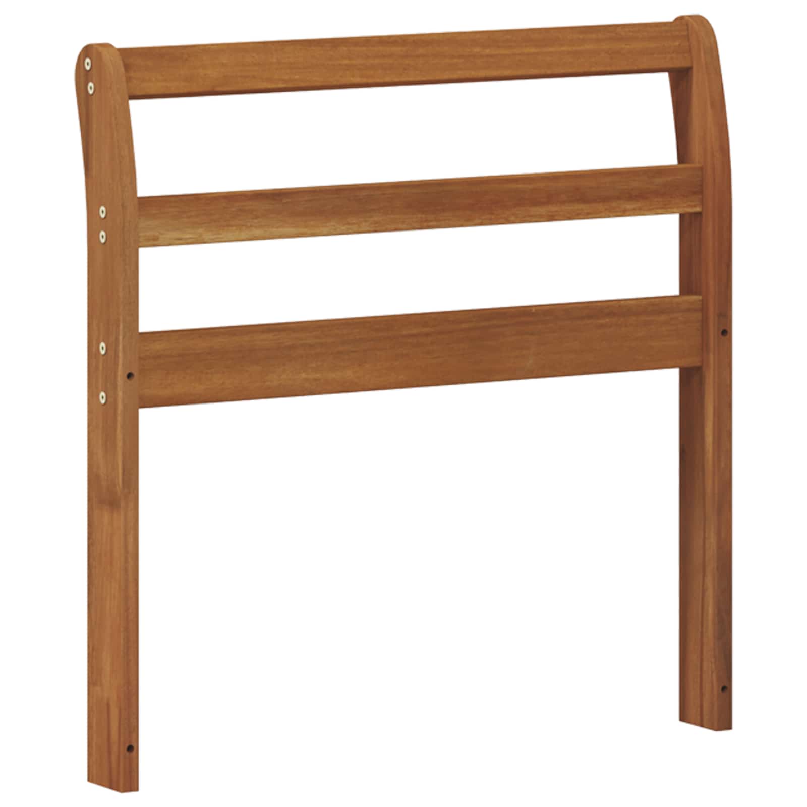 Armrest 2 pcs Natural 58.5 x 8 x 60 cm Solid Acacia Wood