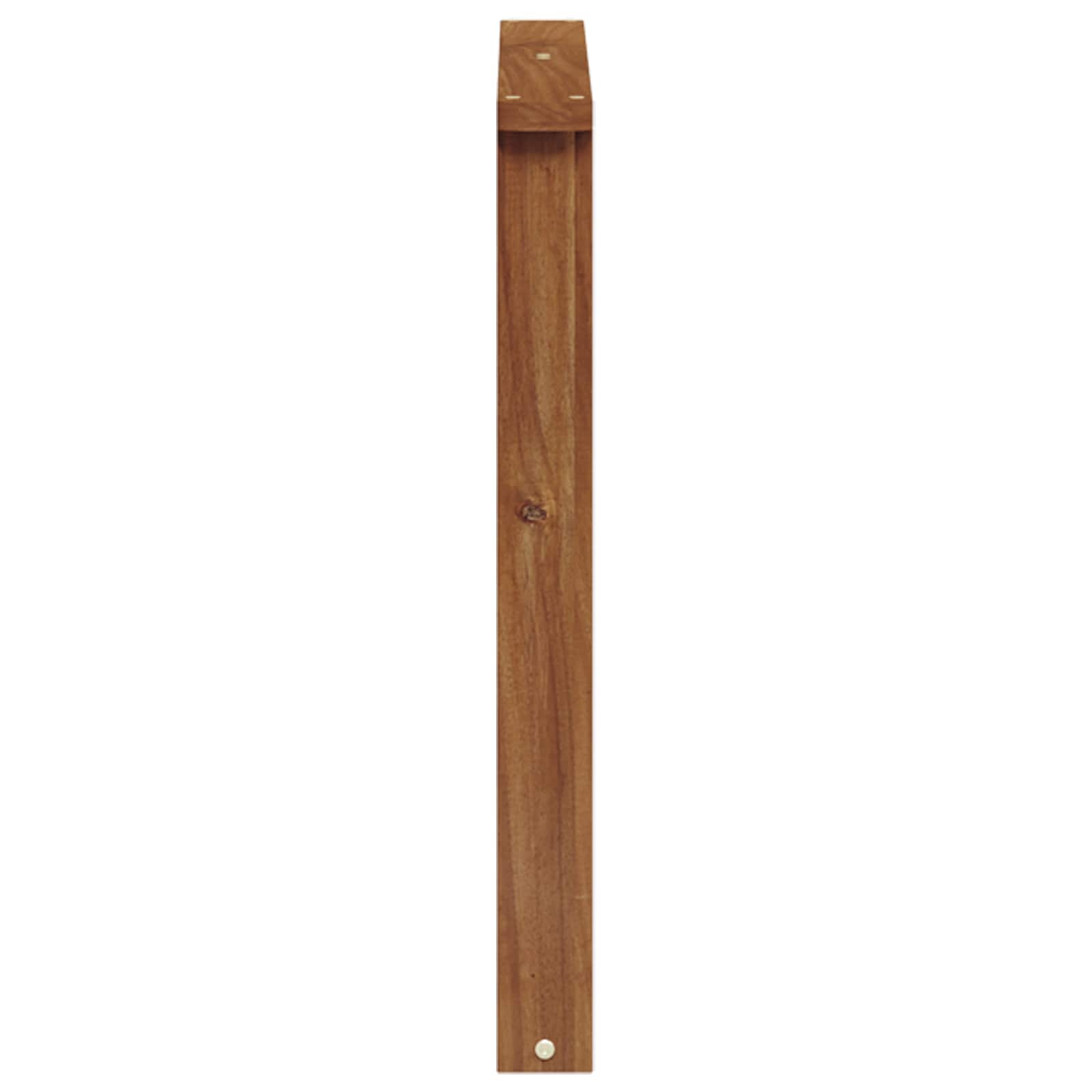 Armrests 2 pcs Brown 60 x 6 x 61 cm Engineered Wood