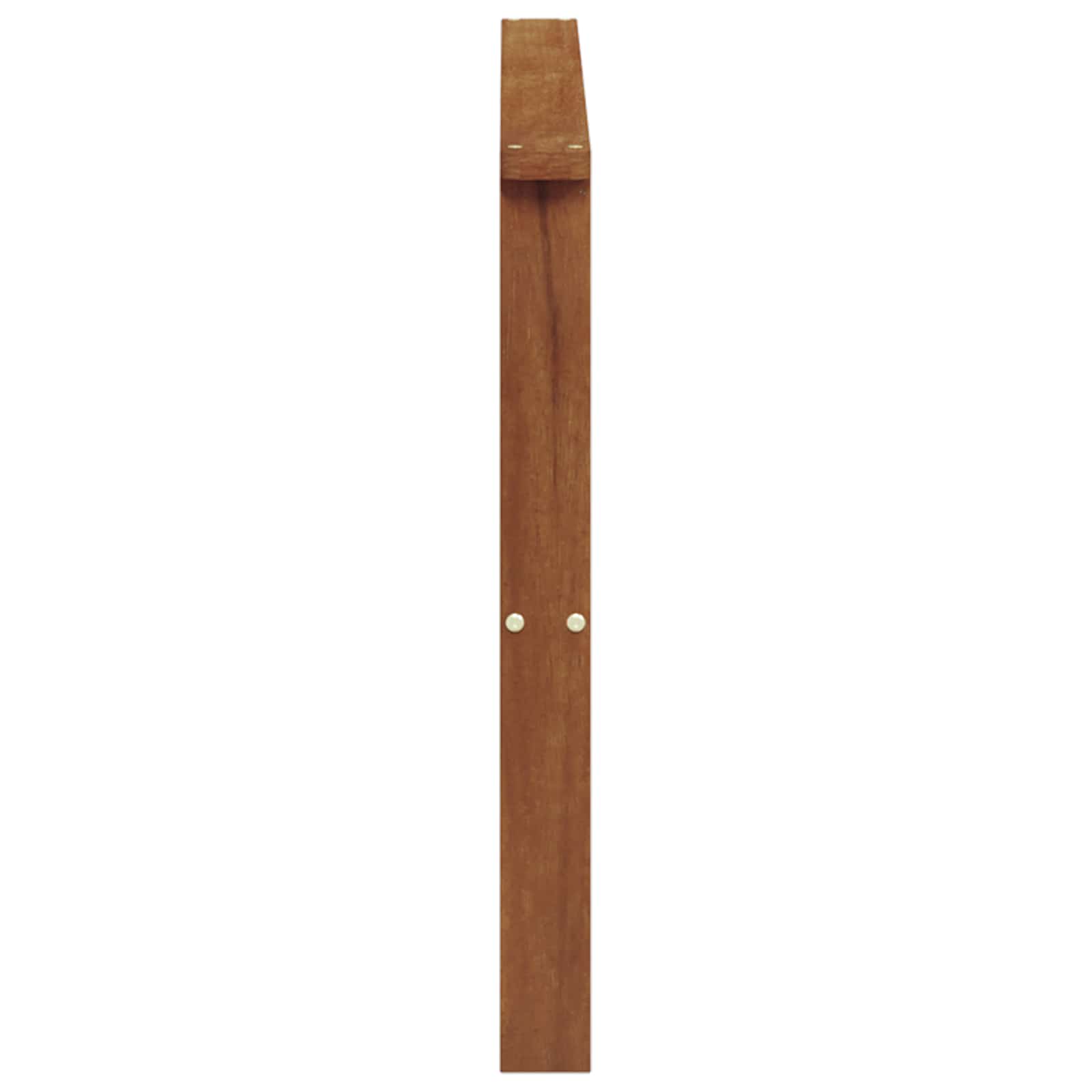 Armrest 2 pcs Natural 78.5 x 6 x 61 cm Solid Acacia Wood