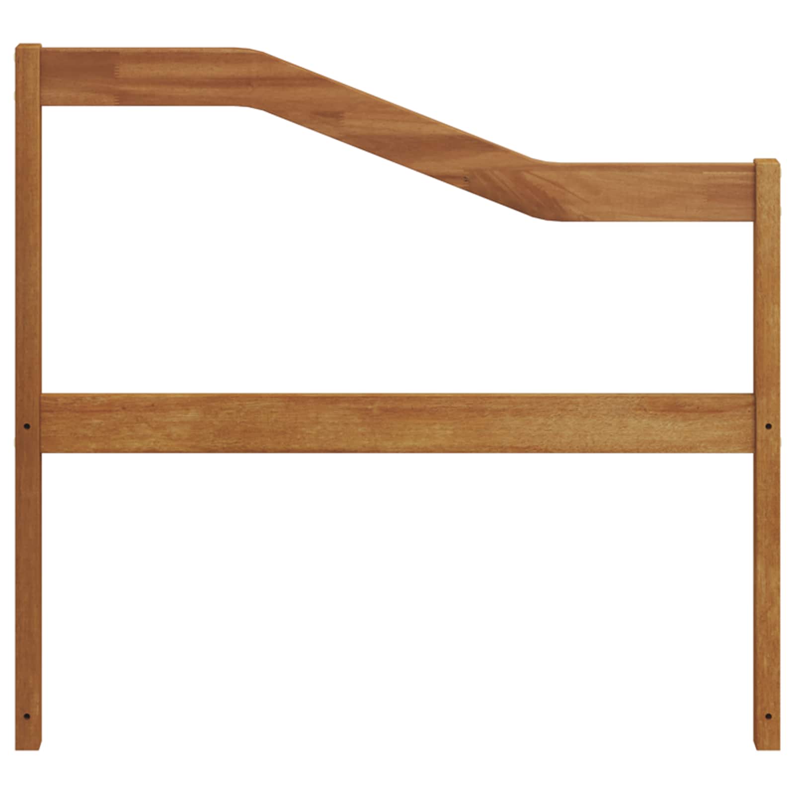 Armrest 2 pcs Natural 79 x 4 x 73 cm Solid Acacia Wood