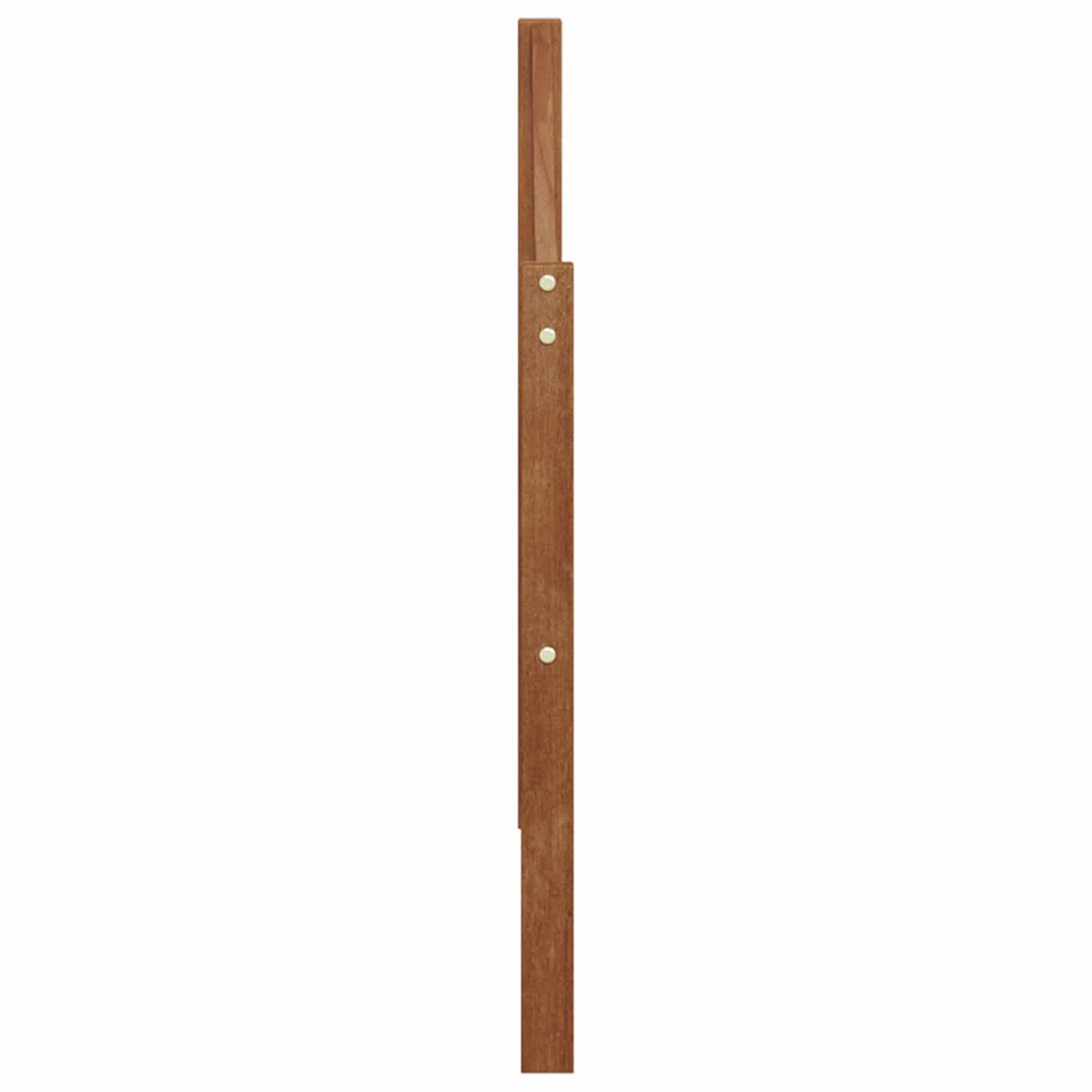 Armrest 2 pcs Natural 79 x 4 x 73 cm Solid Acacia Wood