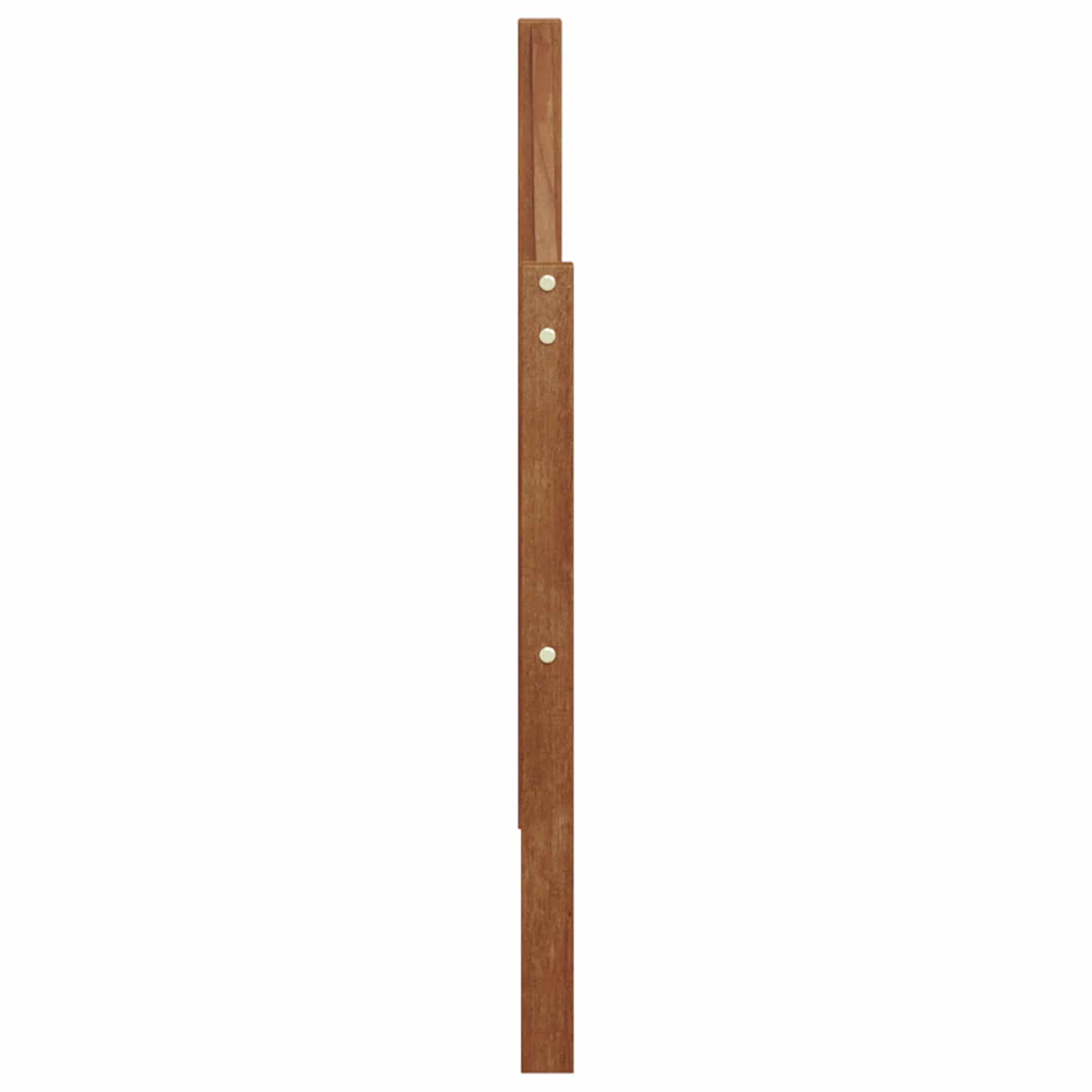 Armrest 2 pcs Natural 79 x 4 x 73 cm Solid Acacia Wood
