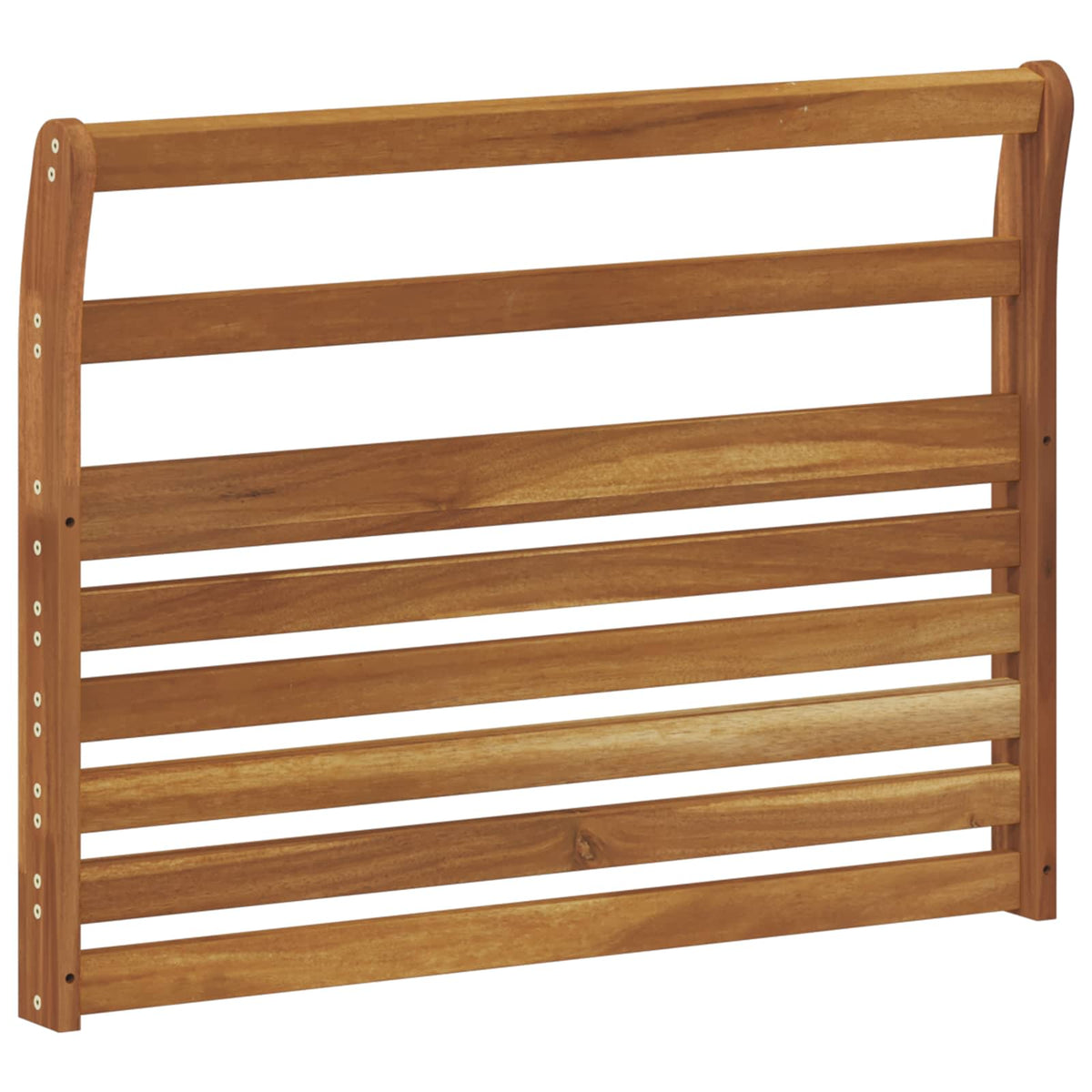 Armrest 2 pcs Natural 78.5 x 8 x 60 cm Solid Acacia Wood