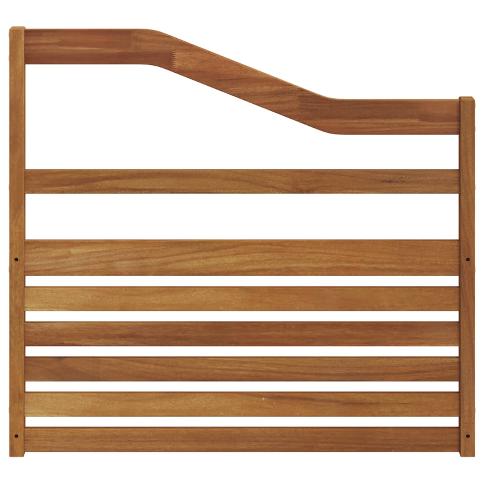 Armrests 2 pcs Brown 79 x 4 x 73 cm Engineered Wood
