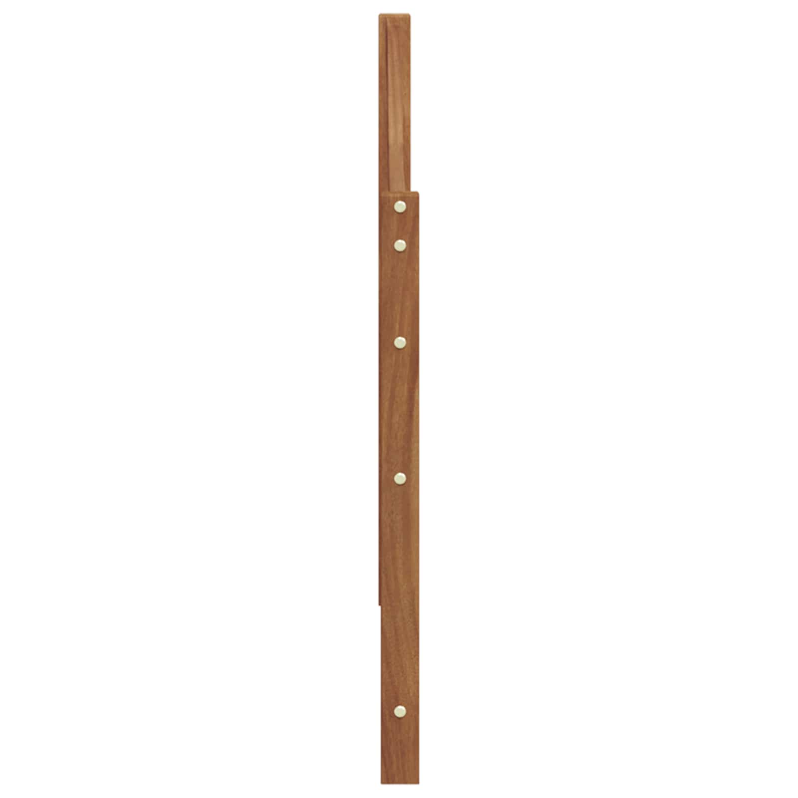 Armrests 2 pcs Brown 79 x 4 x 73 cm Engineered Wood