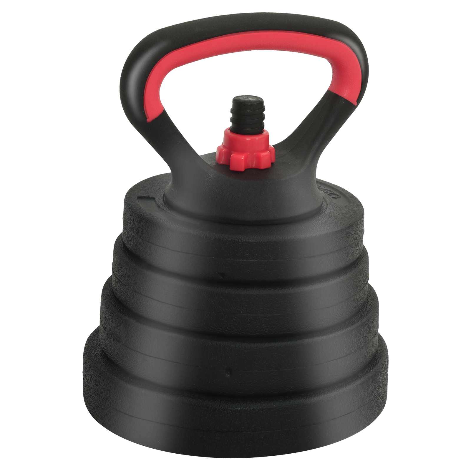2-in-1 Dumbbell Barbell Set 30kg Black and Red