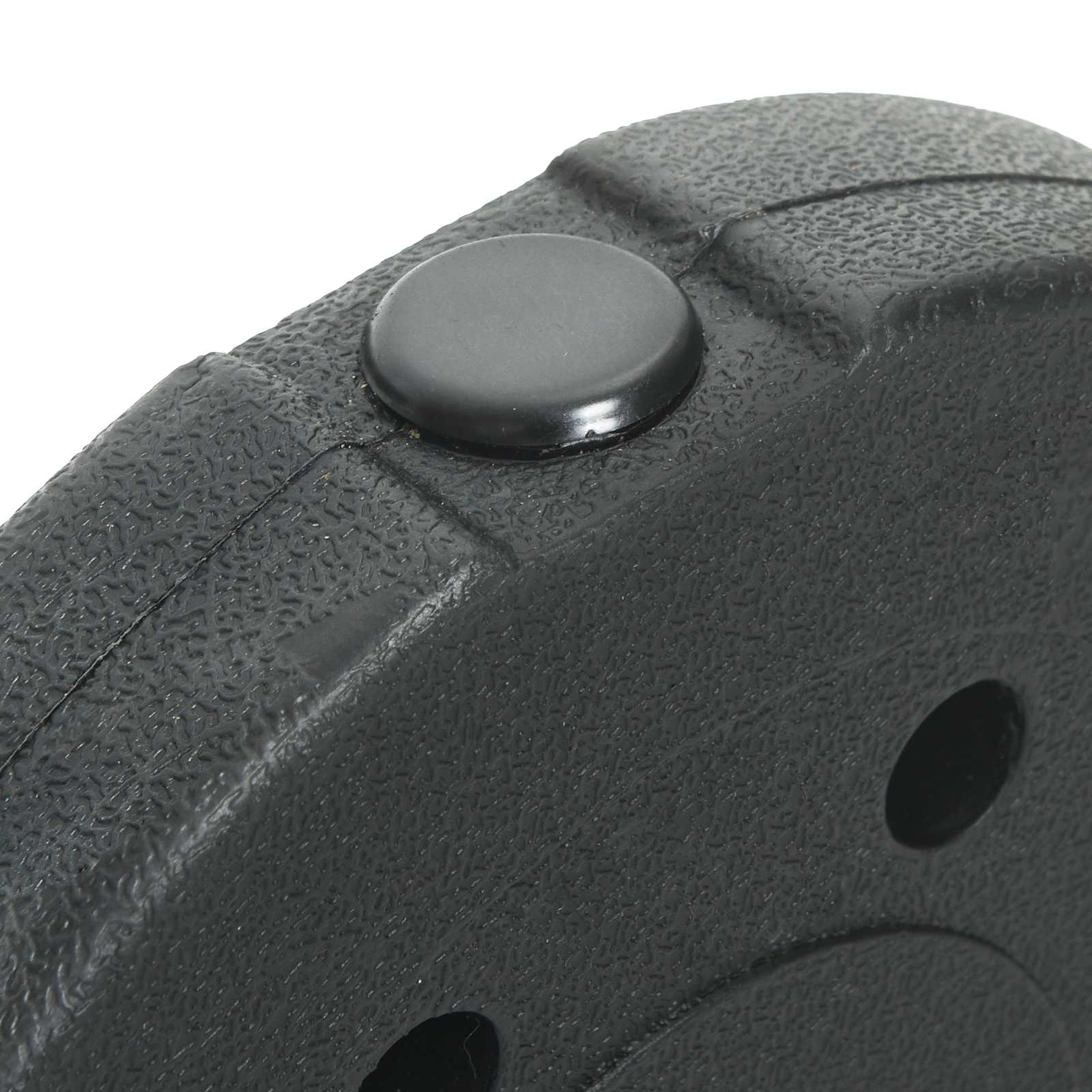 Weight Plates 4 pcs Black Ø 21.5 x 3.8 cm Cement and Iron Sand